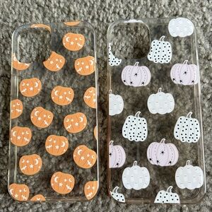 2 pumpkin IPhone 14 cases